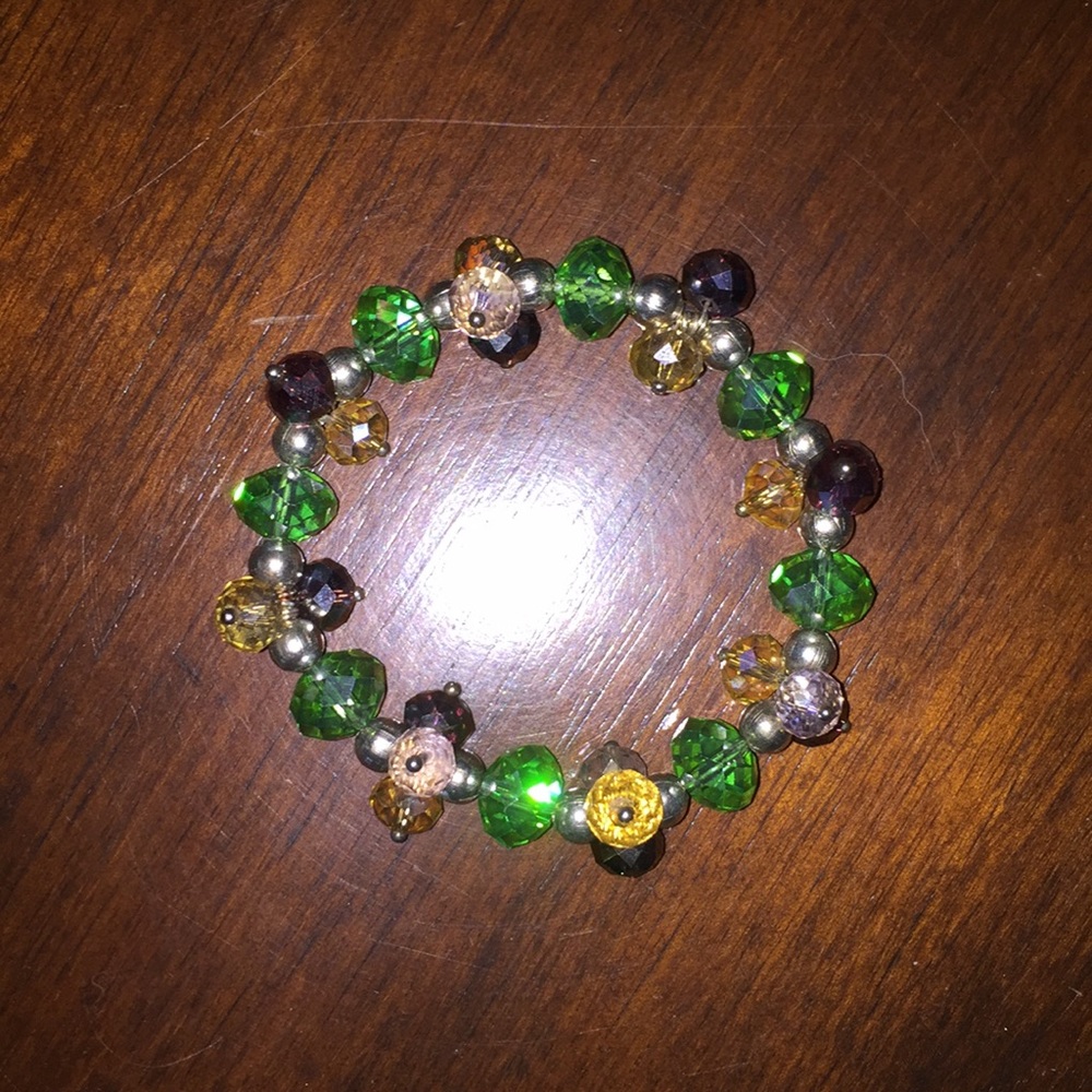 Colorful crystal bracelet